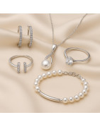 Women silver jewelry