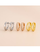 Women stainless steel earrings