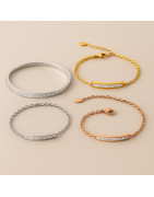 Women stainless steel bracelets