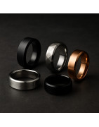 Men stainless steel rings